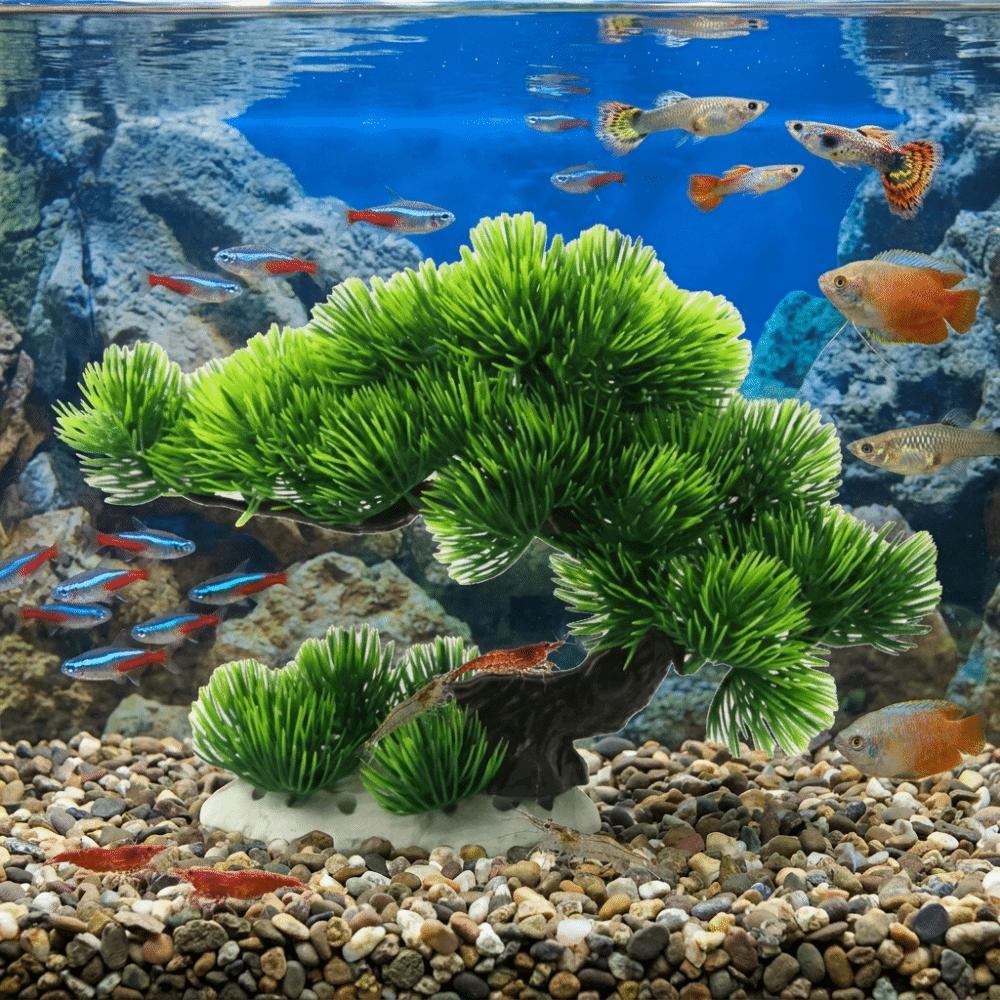Lifelike Tree Underwater Plants Natural Look Aquarium Landscape Decor  Goldfish Tanks