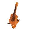 Guitar Pick Holder Multifunctional Oak Wood Guitar Pick Storage Box for Living Room Decoration