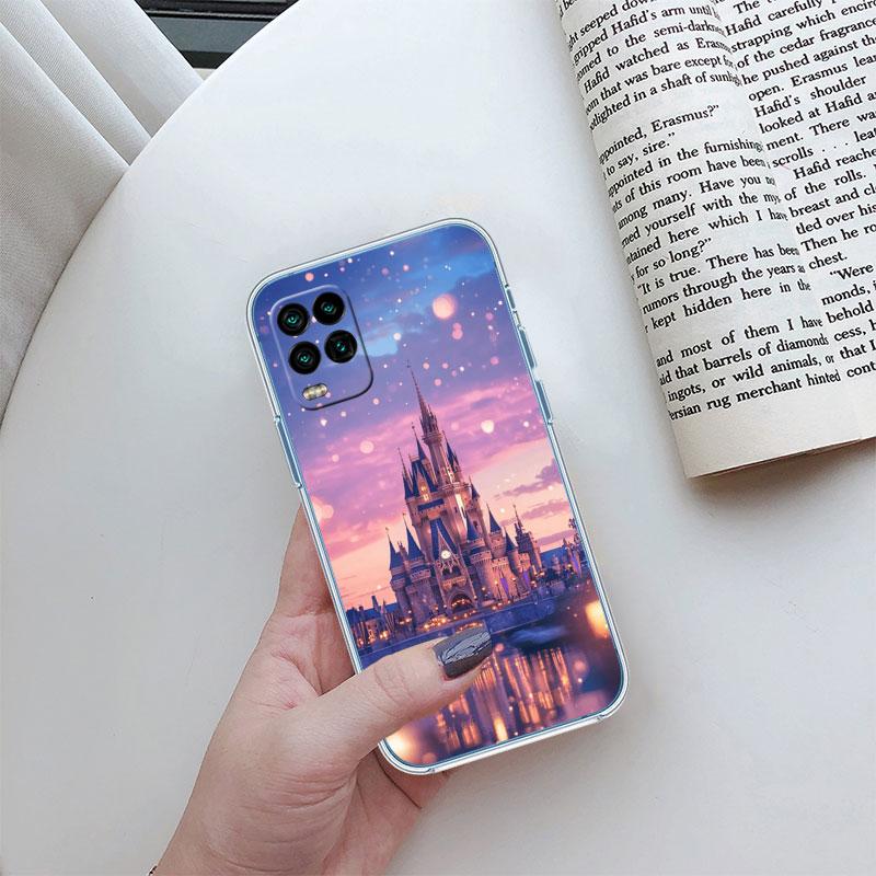 Disney Castle World Transparent Phone Case for Motorola Moto E22I E22S E22 E32 E40 E7 E7I G Plus Power Play Stylus G22 G14