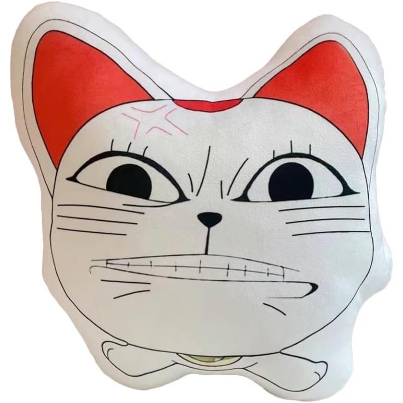 DAN DA DAN Turbo Granny Cosplay Cute Lucky Cat Plush Cotton Doll Hang Dango Bag Birthday Gift