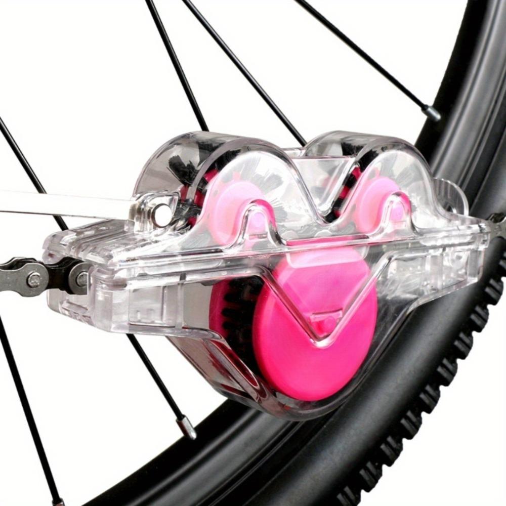 Bicycle Chain Cleaner All-Round Brushes Portable Closed Recycling Bike Chain Washer No Disassembly Chain Cleaning Tool for Road