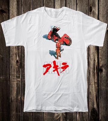 Anime Akira Retro Tee T Shirt Cotton Manga Summer Cotton Men's Women Top Tee Short Sleeve Streetwear Loose Casual Trend Oversize