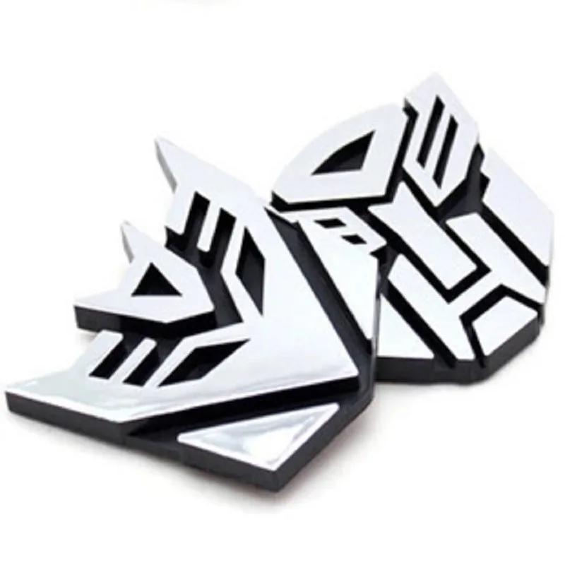 Car 3D Car Stickers Transformer Badge Decepticon Emblem Tail Decal Cool Autobots Car Styling Motorcycle Car Accessories