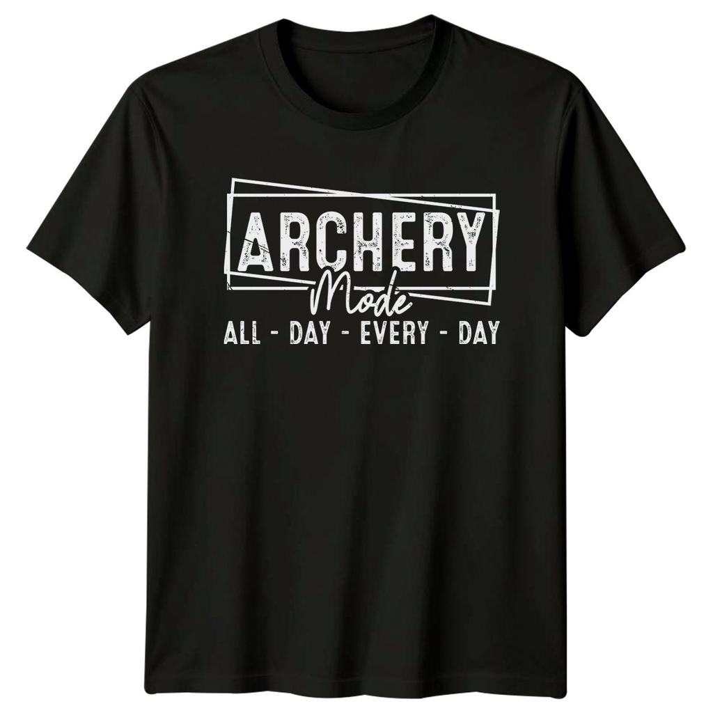 Archery Mode All Day Every T-Shirt Bowhunting Archery Gift For Him And Her