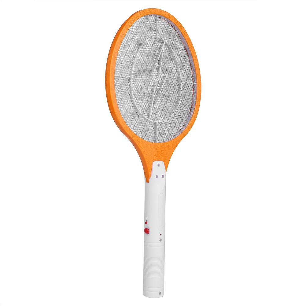 Cordless Rechargeable Electric Fly Mosquito Swatter Bug Zapper Racket Insects Killer