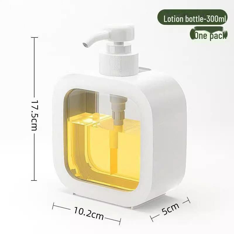 

2025 Компактная дорожная бутылка для шампуня, геля для душа и лосьона 300ml