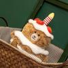 Creative Cute Strawberry Birthday Cake Bear Doll Plush Toy Bear Doll Children'S Holiday Gift Doll Premium Durable