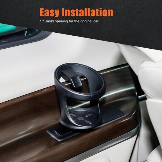 Black Plastic Rear Cup Holder for Benz Metris Vito V-Class W447 2016-