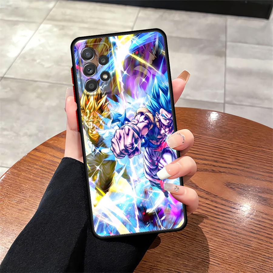 Case for Samsung Galaxy A14 A15 A16 A12 A05 A30 A70 Note 20 Ultra 10+ 9 8 A13 A50 A06 Back Phone Cover Dragon Ball Goku Vegeta