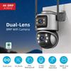ICSEE Dual-Screen 8MP/6MP HD WiFi Wireless Home Surveillance Binocular Camera