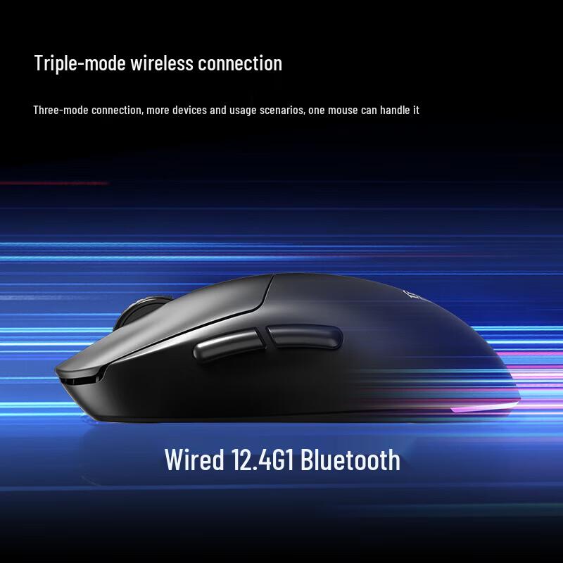 AULA V9 MAX Lightweight Triple-Mode Gaming Mouse
