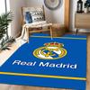Real Madrid 3D Printed Decorative Home Floor Mat Soft Cartoon Fun Design Nonslip And Water Absorbent Perfect For Living Room Corridor Bedside Kitchen