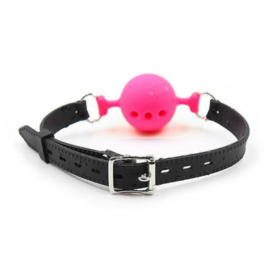 Silicone Saliva Ball Gag: Bondage Mouth Plug Alternative In Sex Toys.