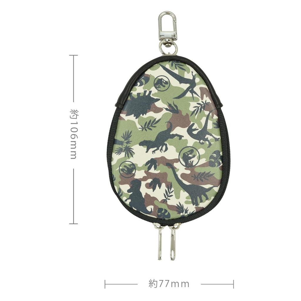 Gourmandise Jurassic Series Reel Key Case, Camouflage, JW3-15A