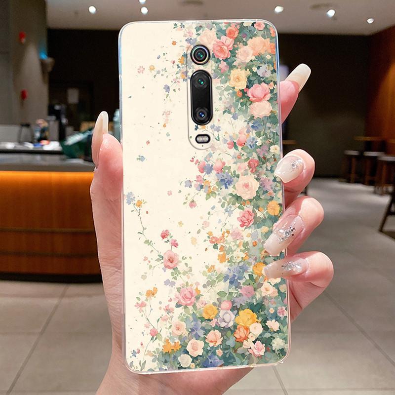 Phone Case For Xiaomi Mi9T Mi 9T Pro Funda Poco F2 Capa Redmi K20 Pro Coque Protective Cases Transparent Soft Silicone TPU Cover