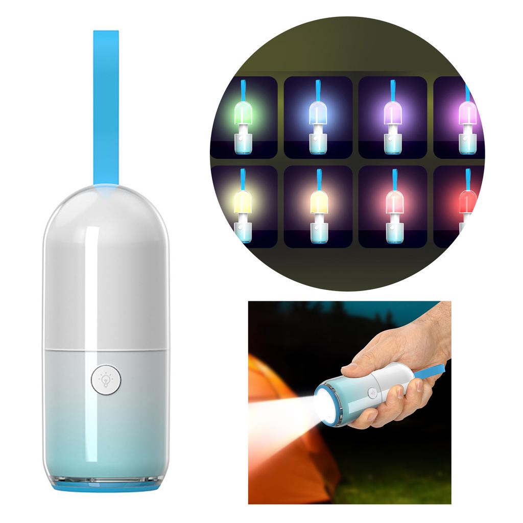 Small LED Hangings Lamp Torches LED Camping Light Flashlight Rechargeable Tent Light Outdoor Night Emergencies Light