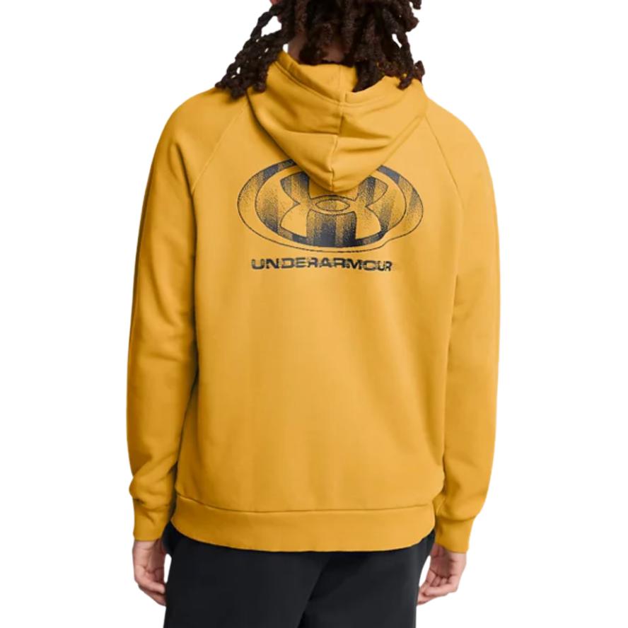 Under Armour Rival Loose Fit Soft Comfortable Long Sleeve Hoodie Men Hoodies Gold 1389428-711