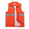 Custom Printed Reflective Volunteer Vest for Events and Construction Safety