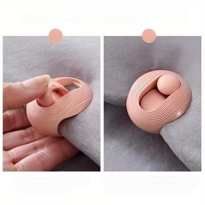 6Pcs Shell Quilt Holder Needle Free Style Non-Slip Quilt Clips Needle Free Holders for Securing Bed Sheets Blankets Mixed Colors