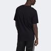 Adidas Originals 3D Trefoil Tee Casual Printed Logo Crew Neck Short Sleeve T-Shirt Men Tops Black GE0829