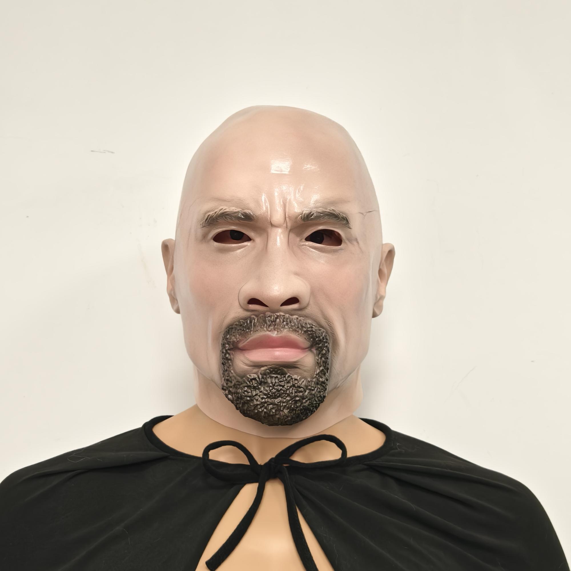 

Social Brother Bald Man Latex Mask One size бежевый