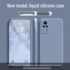 Compatible Redmi K60E Solid Color Liquid Silicone Anti-Drop Soft Case