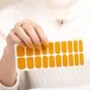 Nail Polish Film 20 Finger Nail Art Sticker Glitter Powder Stamping Nail Sticker Nail Art Sticker