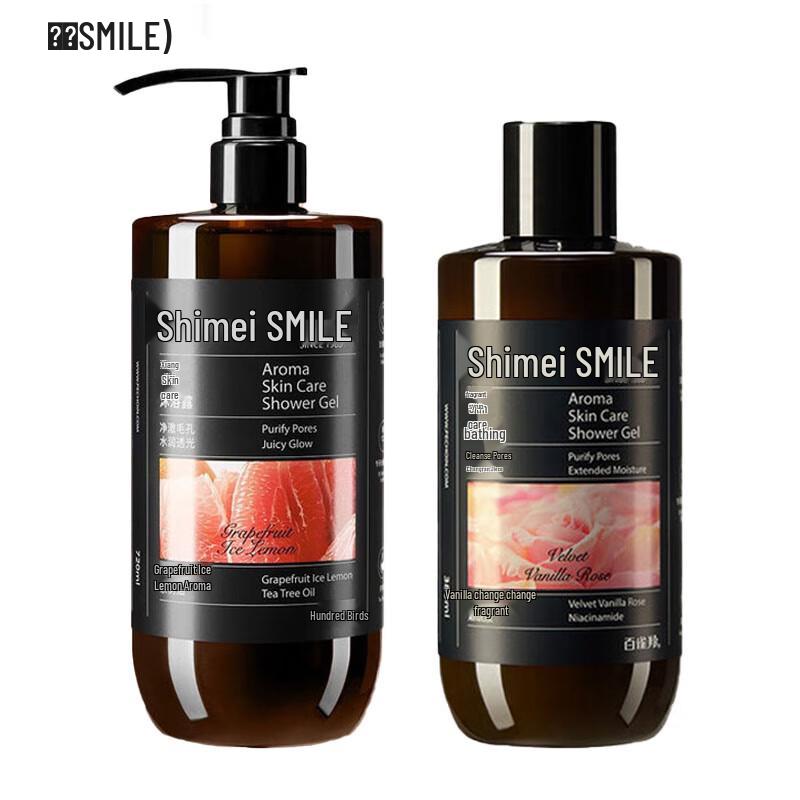 

Shimei Vanilla Rose & Grapefruit Lemon Shower Gel Set
