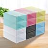 Shoe Storage Box Pp Transparent Plastic Shoe Box Dustproof Moisture-proof Household Storage Clamshell Drawer Box