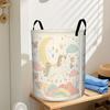 1pc Modern Unicorn Moon And Stars Foldable Hamper - Laundry Basket with Durable Frame, Space-Saving Collapsible Storage for Room, Bedside - Foldable A