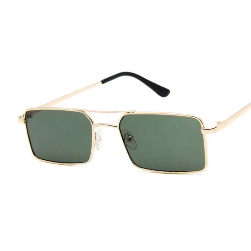 Brand Designer Square Sunglasses Women Retro Small Frame Driver Sun Glasses Female Fashion Colorful Vintage