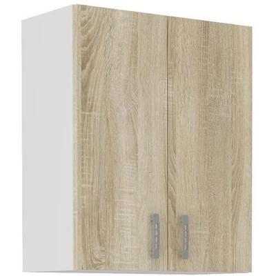 SARA Wall Unit - 2 Doors - Sonoma Oak Decor - L60xP31xH71.5 Cm
