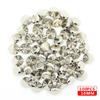 100Pcs Plastic Rivets Gold Sliver Cone Studs Punk Sewing Spike Rivet For Leather Nailheads Rivets Garment Accessories