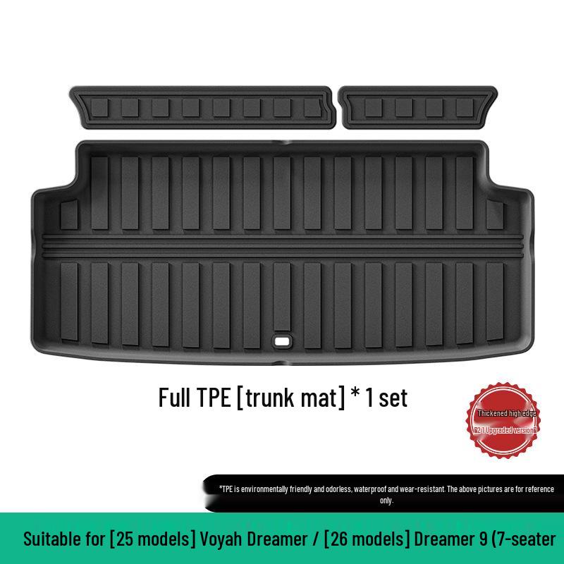 TPE All-Weather Trunk & Seat Back Mat for 25 Lantu Dreamer Models