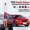 For Mazda Atenza 2002-2025 GG GH GJ GL Paint Repair Pen Touch Up Scratch Remover DIY Auto Accessories Black White Blue Red Grey