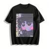 Q Version Anime Character Print Loose Top Anime Game Peripheral Trendy Casual Unisex T-Shirt Pure Cotton T-shirt