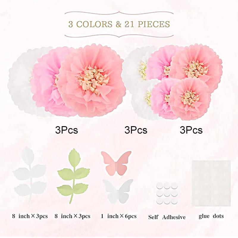 

Fake Paper Flowers Wedding Wall Simulation Flower Decor Party Decorations Party Wall Accents Christmas Multiple Options Available розовый