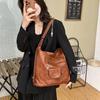 Street Retro Fashion Trend Women's Shoulder Crossbody Bag Zipper Large Capacity Travel Purse and Handbag Casual Backpack