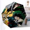 1pc My Hero Academia Automatic Opening Folding Umbrella with 8-Bone Iron Frame, Portable for Fans, Travelers, Everyday Use, Gift Idea.T045