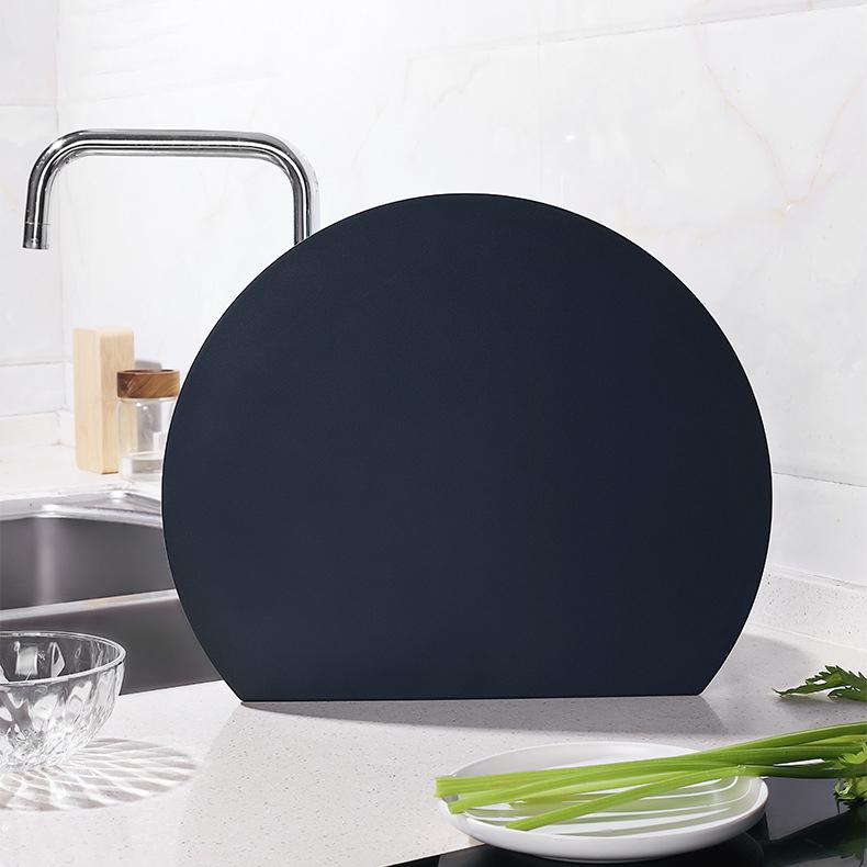 TPU Food Grade D-type Chopping Board Anti-mould and Antibacterial Double-sided Available Heat-resistant Dishwasher Safe Kitchen Chopping Boards