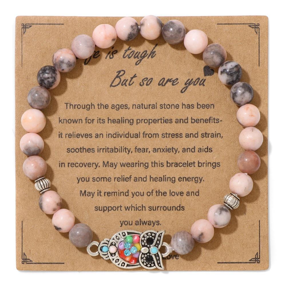 JYL TS Bracelet Women s  Pink Bead Design Romantic Fosters Love And Tenderness pink zebra сарай красный