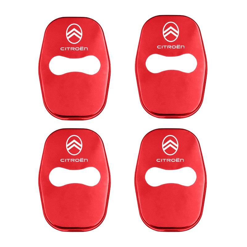 4 Bucăți Capac Blocare Ușă Mașină Accesorii Protecție din Oțel Inoxidabil Pentru Citroen C1 C2 C3 Vts C4 Saxo C4L C5 C6 C8 Xsara Picasso