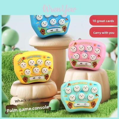 Mini hra Whack-A-Mole Klíčenka se zvukovými efekty Pro děti a úlevu od stresu