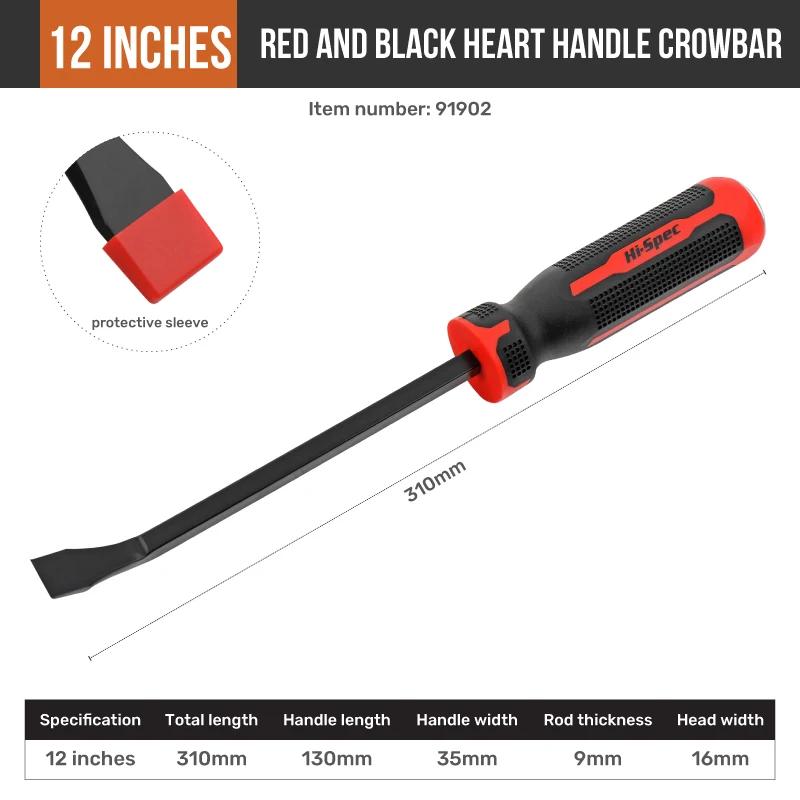 Multifunctional Tire Repair Tool Pry Bar With Impact Cap And Non-Slip Handle Removal Nail Pulling Scratch-Free Tire Levering