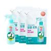 Cotton Foot Bubble Foot Shampoo Refreshing Grapefruit 385ml with 500ml Refills (Pack of 3)
