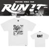 Stray Kids T-SHIRT BLANC RUN IT JAPAN WORLD TOUR POP-UP PRODUITS OFFICIELS / Pré-commande