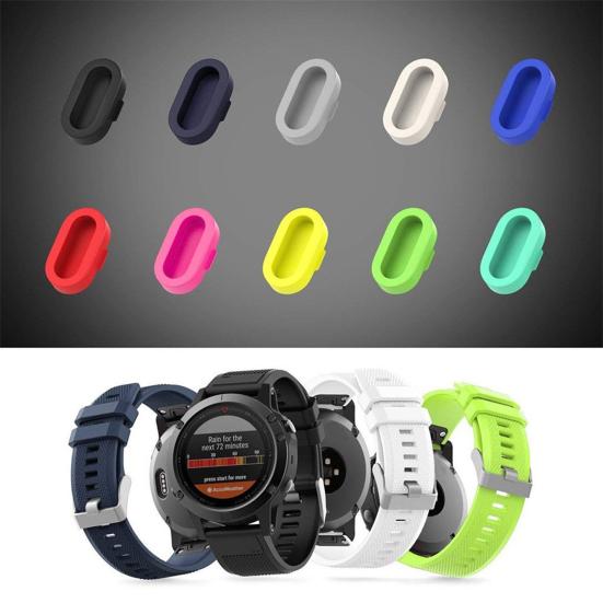 

10шт пыль шт штекер силиконовое зарядное устройство пыль штекер порт протектор смешанный порт протектор крышки для Garmin Fenix 5S / 5S Plus / 6 / 6S / 6X