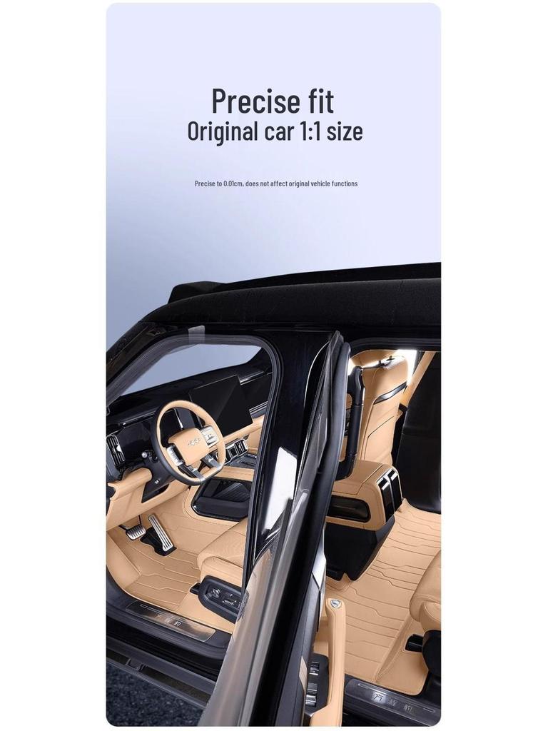 Fang Cheng Bao 8 Car Floor Mats: Full Coverage for 2025 Model, 6 or 7-Seater