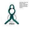 20Pcs Plant Fixing Clips Heavy Duty Weather-proof Universal Indoor Outdoor Garden Climbing Plants Flowers Stems Support Plastic Clamps