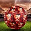 Sexy Doll Print Size 5 Soccer Ball, Standard Match Football for Sports Game and Team Practice, Ideal Gift for Soccer Fans